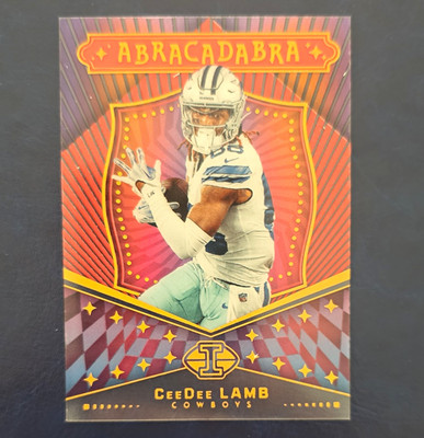 Panini 2024 Illusions Abracadabra CeeDee Lamb #14 Red 140/199 Cowboys