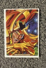 2024 SKYBOX Marvel Masterpieces 92 Platinum #50 LOKI LEATHER