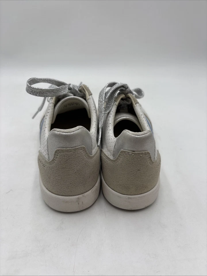 Zapatillas Mujer GEOX BLOMIEE Blanco/Taupe/Azul Talla 6 Foto 4 de 4