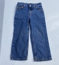 Vintage Levis 550 Jeans Toddler Size 3 Relaxed Fit Kids Blue Denim Cotton