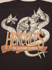 VTG 90s Hercules The Legendary Journeys T-Shirt XXL Hydra Promo Made in USA rare