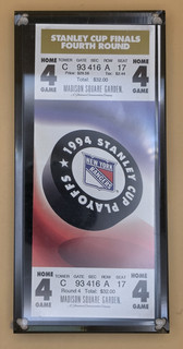1994 New York Rangers STANLEY CUP FINAL Ticket Game 7 Clincher Commemorative