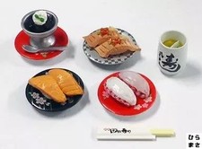 My Favorite Sushi Puchi Sample Series Fresh Rotating Sushi Miniature Toy Set