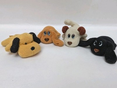 Vintage 90er Galoob Mini Baby Pfund Welpen x4 Sammlerstück 