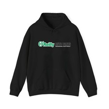 O'Reilly Auto Parts Men's Funny Black Hoodie Sweatshirt Size S-3XL