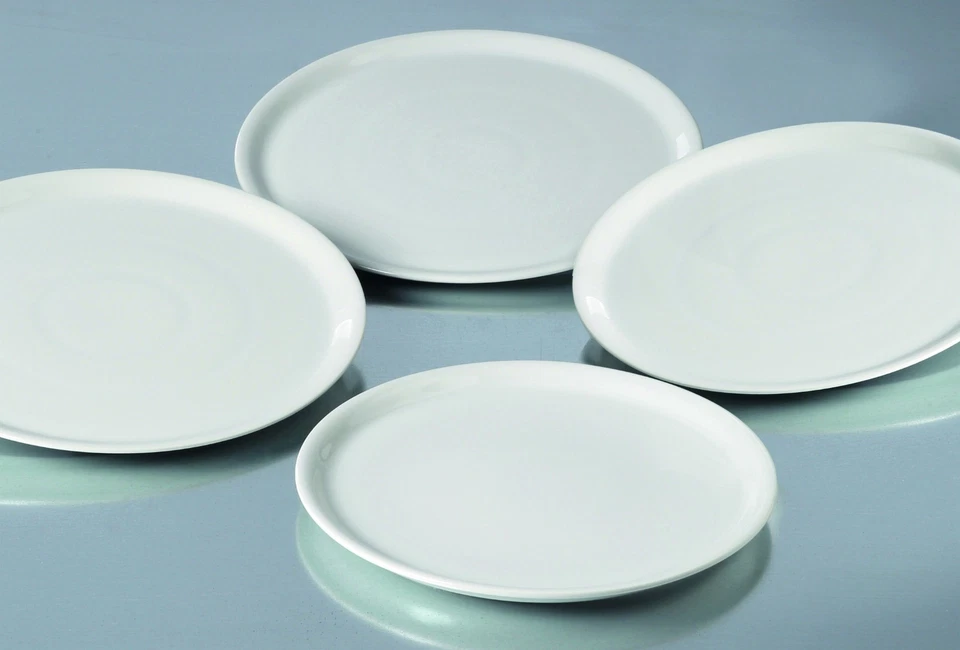 28/ 31/ 33/ 35 cm Pizzateller Porzellan Pizza Teller weiß Kuchenplatte GASTRO - Bild 2 von 2