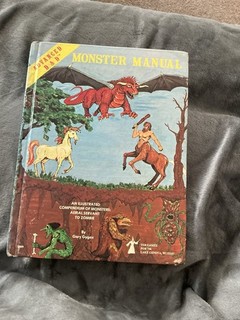 Advanced Dungeons & Dragons Monster Manual 4th Ed 1979 Rare Vintage Collectible