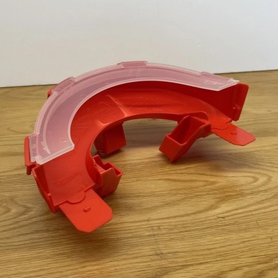 Hot Wheels Eckbahn U Kurve - 180 Grad. Originalteil - rot 