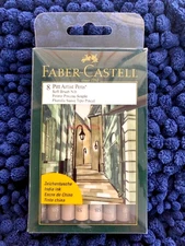 Faber-Castell 8 Pitt Soft Brush Nib Artist Pens Markers