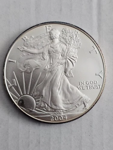 2004 1 oz Silver American Eagle Uncirculated