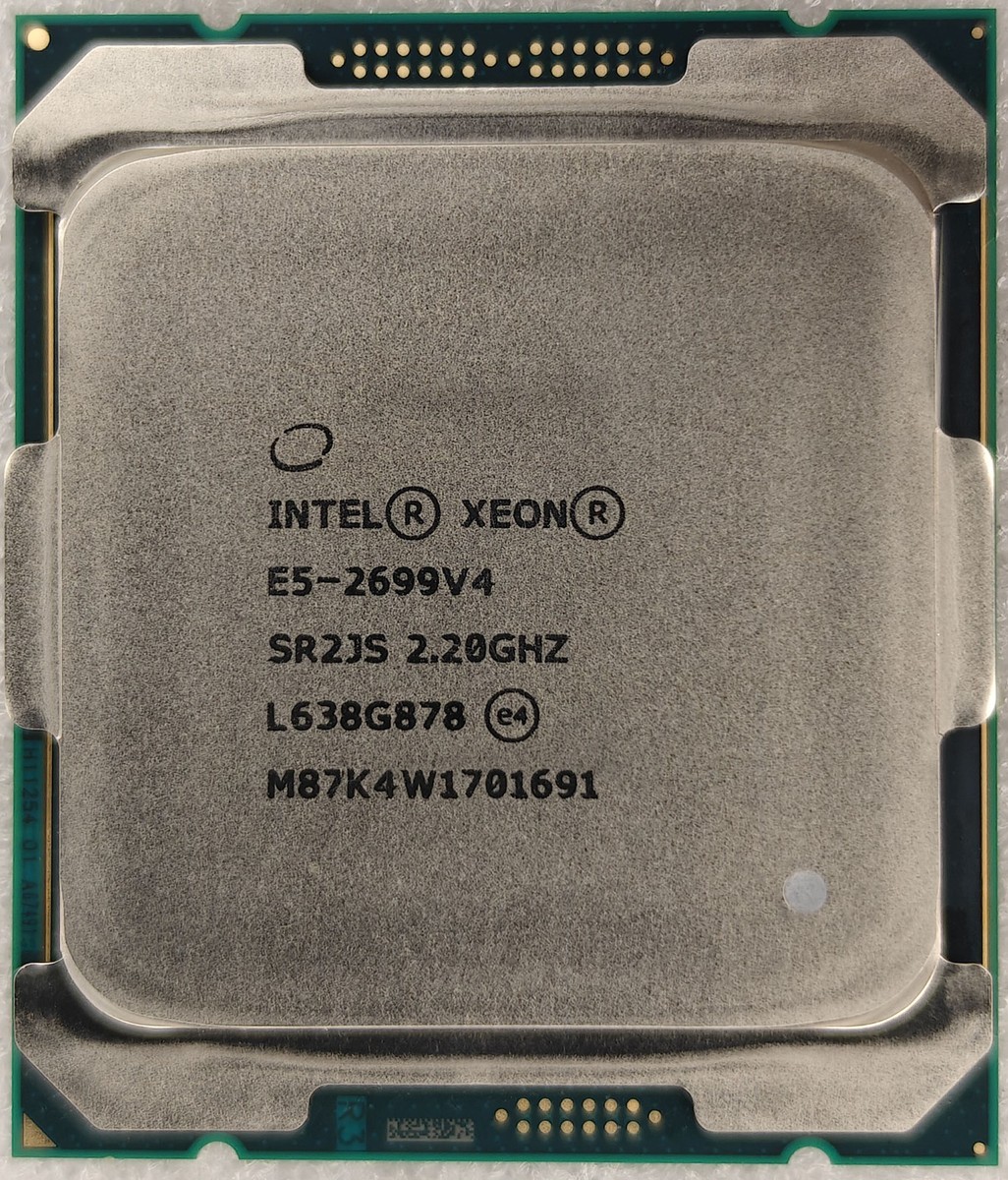 Intel Xeon E5-2699 v4 SR2JS 2.2GHz 55MB 22-Core 145W LGA2011-3