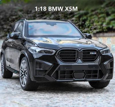 MARKENLOS Schwarz Mamba 1:18 BMW Original Lizenz BMW X5M Static Legierung Modell Sammlung