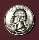 🟅 UNC 1955 90% Silver Wash. 25¢ - 71-Year-Old Coin @ $1 Over Melt*