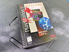 Descent (Sony PlayStation 1, 1996) COMPLETE CIB Long Box Ps1 w/ Manual