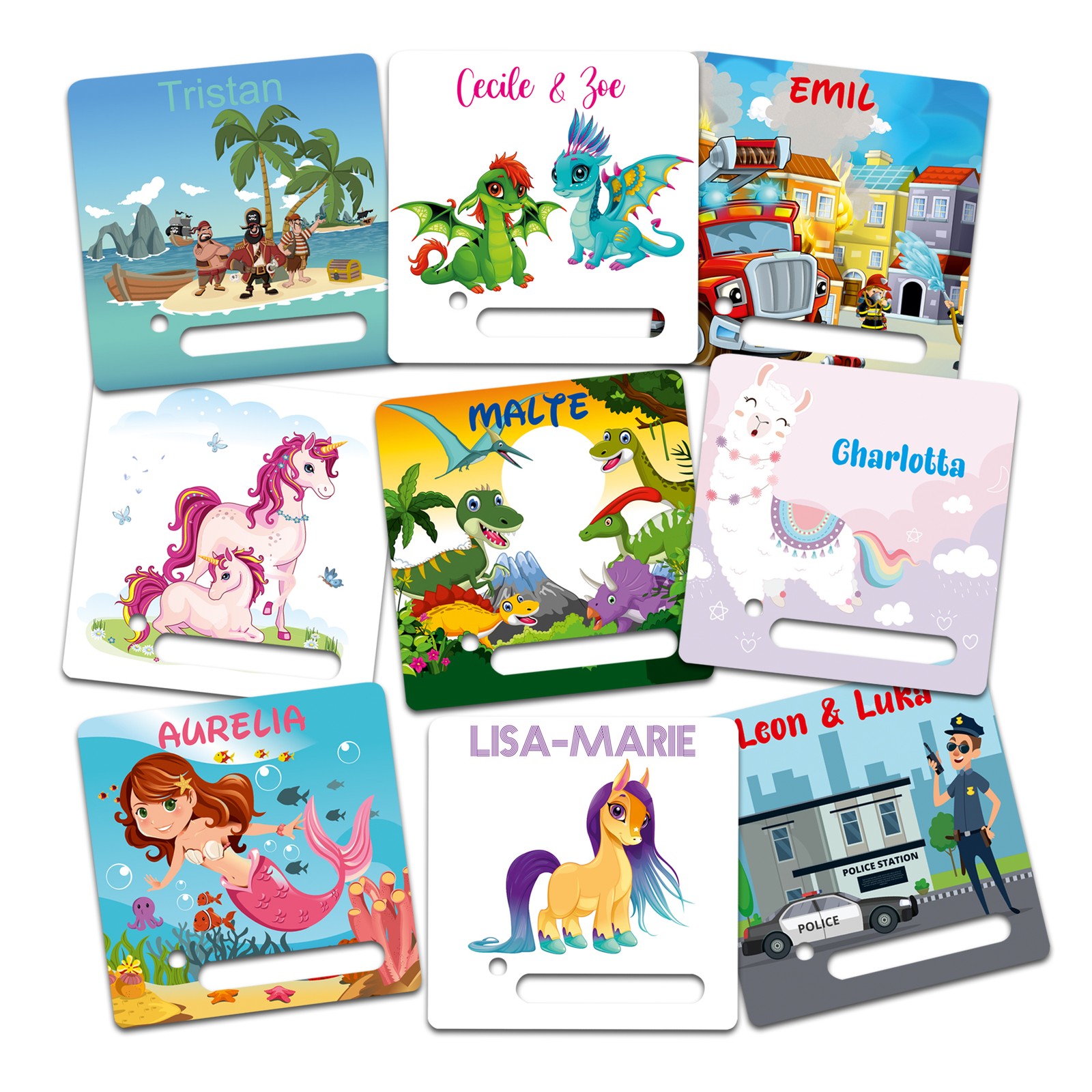 Yabaduu Schutzfolie Toniebox mit Wunschname Zubehör Kinder Spielzeug 48 Designs