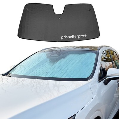 Fit For Lexus RX350,350H,450H+,500H 23-25 Front Windshield Black Silver Sunshade