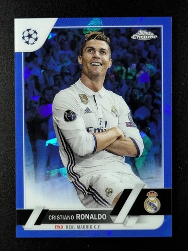 2022 Topps Chrome Cristiano Ronaldo Image