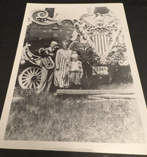 1927-CIRCUS HISTORY-Beautiful ROBBINS BROS CIRCUS-US Bandwagon-w/notes