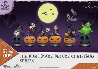 6er Set Beast Kingdom Actionfigur per Nightmare before Christmas