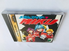 Metal Fighter MIKU Miku SEGA SATURN SS with Obi
