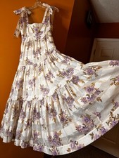 ZIMMERMANN Rosa Striped Picnic Maxi Dress. Size 2/M