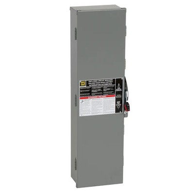 NIB - Square D - J250AWK - Circuit Breaker Enclosure, Powerpact H/J, 15A To