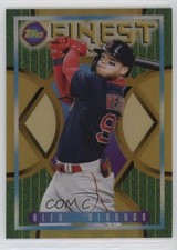2022 Topps Finest Flashbacks Gold Refractor 45/50 Alex Verdugo #181 06p2