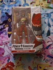 POWER RANGERS LIGHTNING COLLECTION DINO CHARGE RED RANGER COLLECTOR EDITION NEW