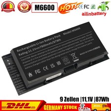 9 Zellen M6600 Akku für Dell Precision M4600 M4700 M6700 M4800 M6800 FV993 R7PND