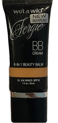 Wet n Wild A105 Deep Fergie BB Cream 8 in 1 Beauty Balm Glam Maker Foundation