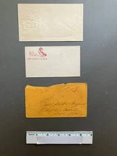 3 CIVIL WAR  PATRIOTIC COVERS POSTAL HISTORY