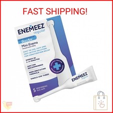 Enemeez Docusate Sodium Enema - Fast Acting Constipation Relief for Adults, 0.84