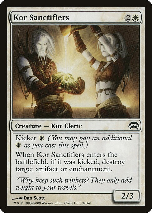Kor Sanctifiers NonFoil Planechase 3 NM MTG