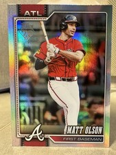 2026 Topps Series 1 Matt Olson Rainbow Foil Parallel #39 Atlanta Braves