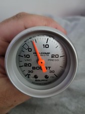 Auto Meter 4303 Pro-comp Ultra-lite Boost Vacuum Gauge 30 Psi 30 Inhg Usa