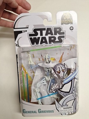 General Grievous Star Wars Clone Wars 50th Aniv. 2021 Kenner NEW MOSC SEALED