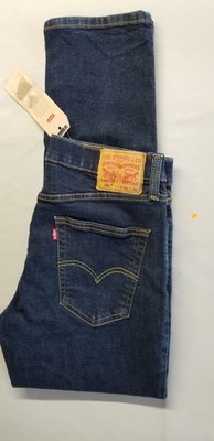 LEVI STRAUSS Men 541 Athletic Fit Egypt Cotton Denim Jeans - 32x32 Dark Blue 