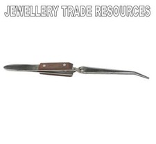 JUBILERSKA PĘSETA LUTOWNICZA WSTECZNA PRODUKCJA BIŻUTERII - WERSJA Z GIĘTYM NOSEM