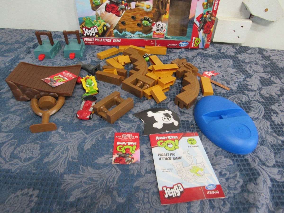 その他 Angry Birds Go! Pirate Pig Attack Game Angry Birds Go! Pirate Ship Pig Attack Game Jenga Hasbro