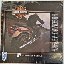 NIB Sealed Harley Davidson - Live to Ride - 500 Piece Jigsaw Puzzle FX Schmid