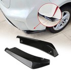Fit Honda Car black Rear Bumper Guard Diffuser Splitter Accessories