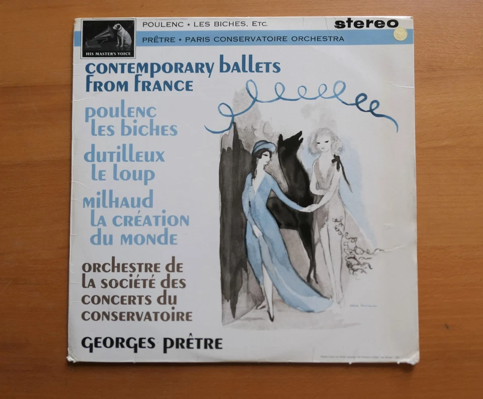ASD 496 ED1 Contemporary Ballets From France Pretre HMV Stereo 1st W/G - Image 4 of 4