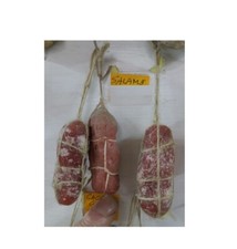1 PZ SALAME in cera   4 5 6 cm  VARIANO x pastori  7 10CM presepe