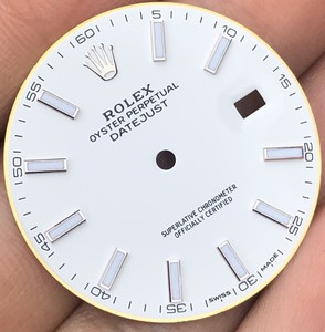 Rolex Datejust II 126334 1263 00 Blanco Cuadrante de índice 41mm 100%  Original | eBay