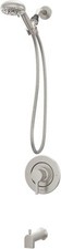 MOEN Beric 5-Spray Tub and Shower Faucet 1-Handle 82775SRN Spot Resist Nickel