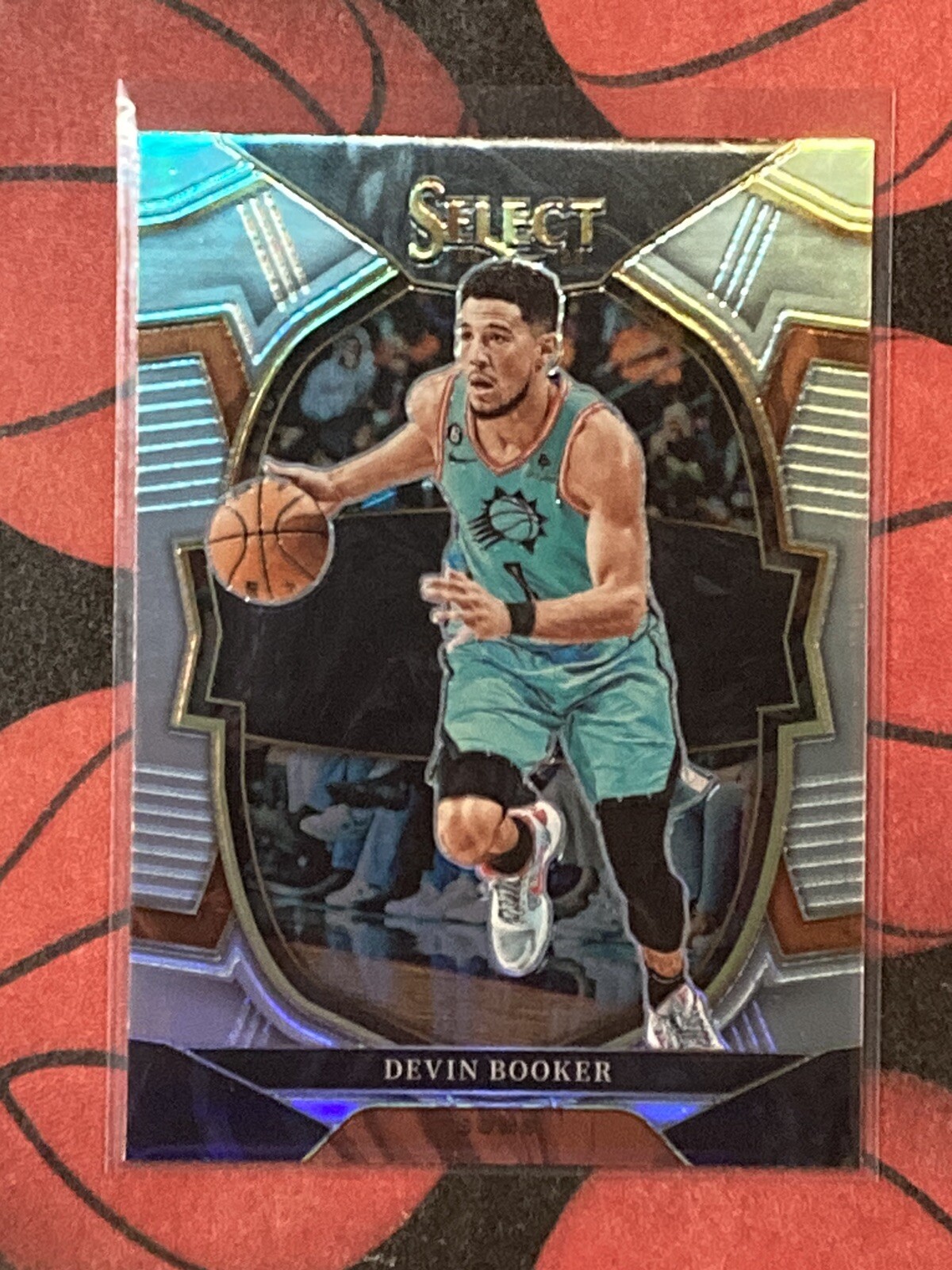 DEVIN BOOKER 2022-23 Panini Select Concourse #38 SILVER PRIZM  Phoenix Suns