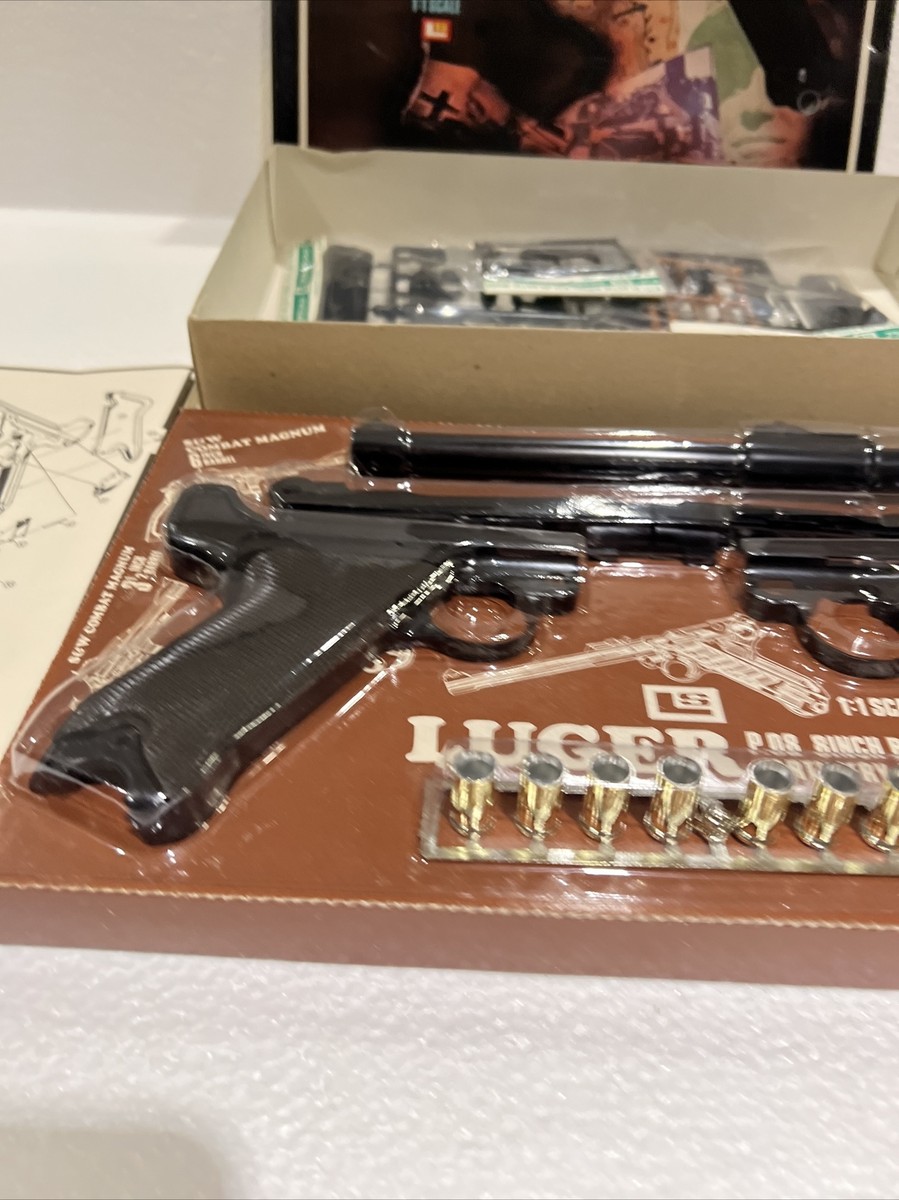 Vintage L&S Luger P.08 Artillery Model Japan 1:1 Scale Model KIT