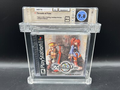 Threads of Fate PS1 WATA 9.8 A++ FACTORY SEALED GEM MINT VGA