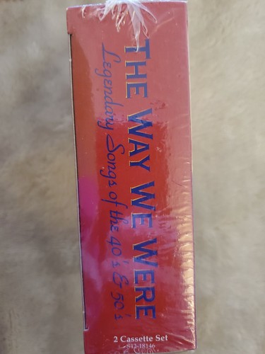 The Way We Were Cassette set of 2 Legendary Songs of the 40's & 50's Cena NEW - Picture 4 of 4