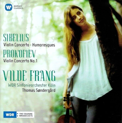 Sibelius Prokofiev Violin Concertos VILDE FRANG Warner Classics CD New Unplayed